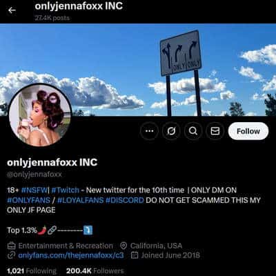 Jenna J Foxx on X