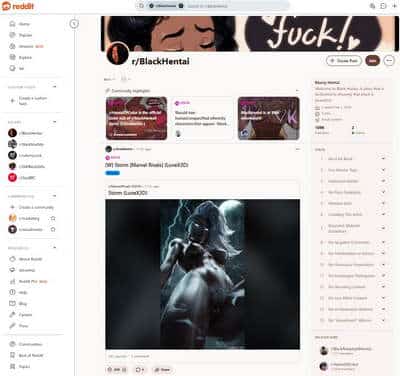 Reddit Black Hentai